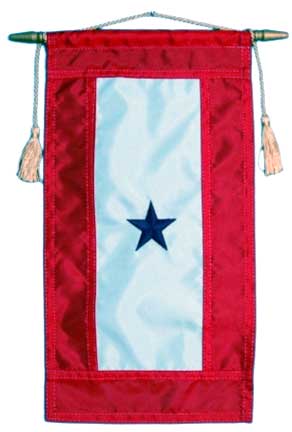 Blue Star Service Flag