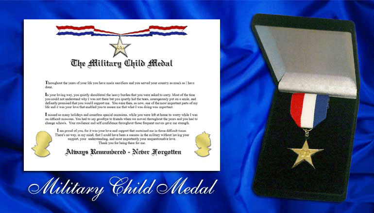 Military Child Medal